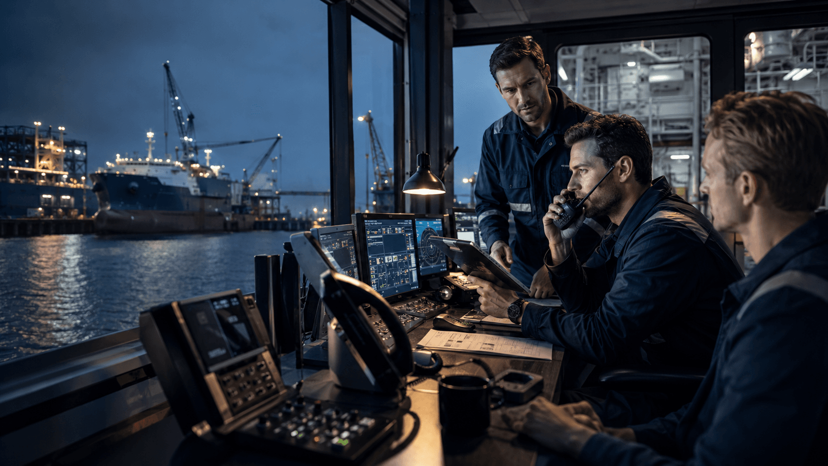 Marine engineering support