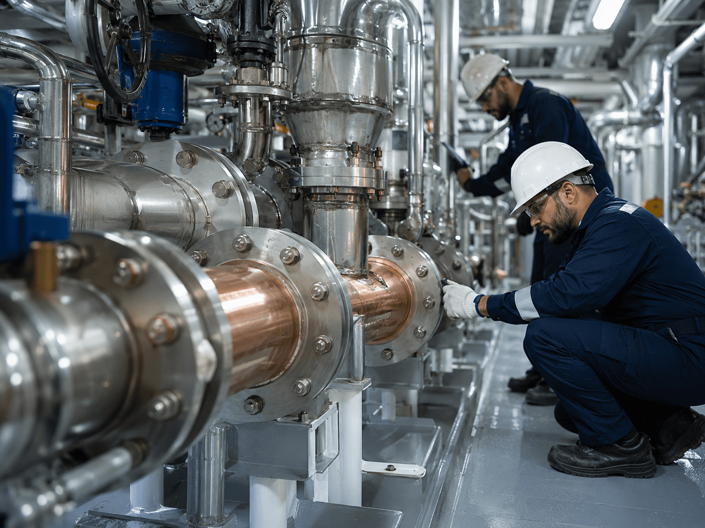 Marine pipeline inspection