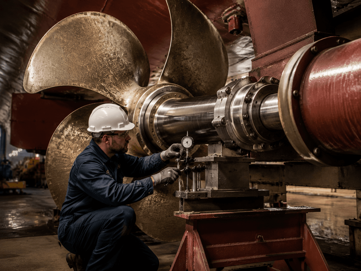 Marine propulsion system inspection